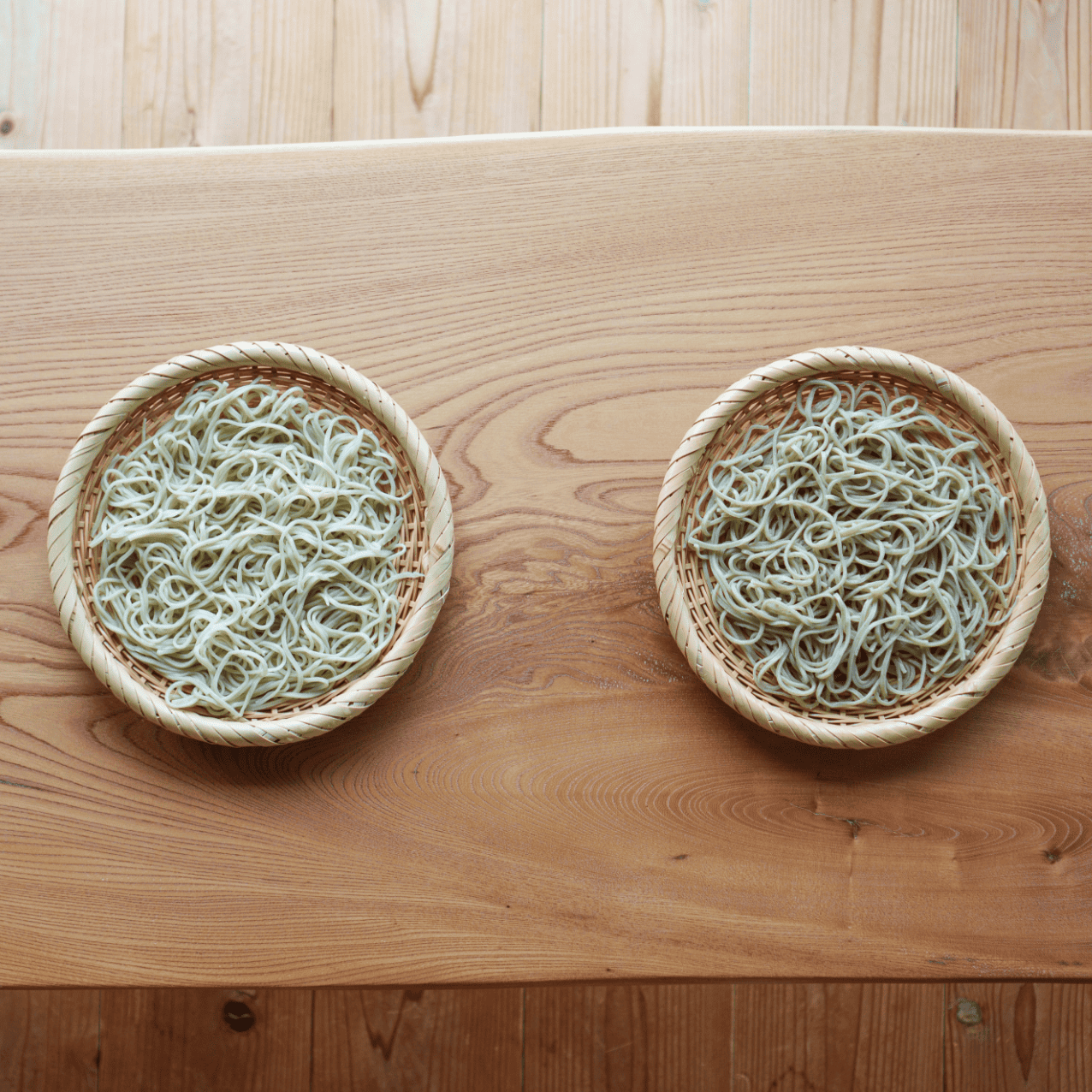 八割蕎麦と十割蕎麦